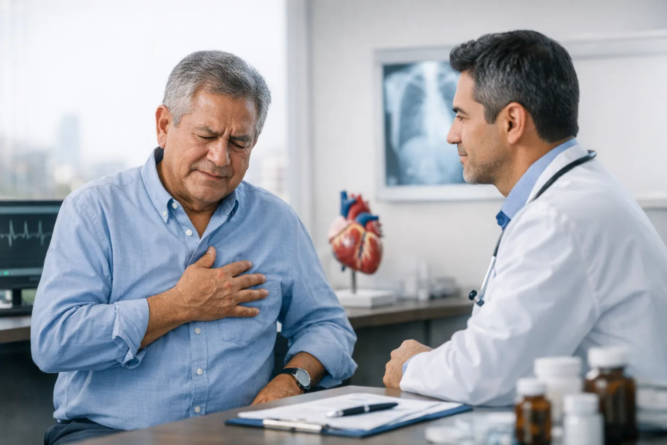 Angina de pecho en CDMX